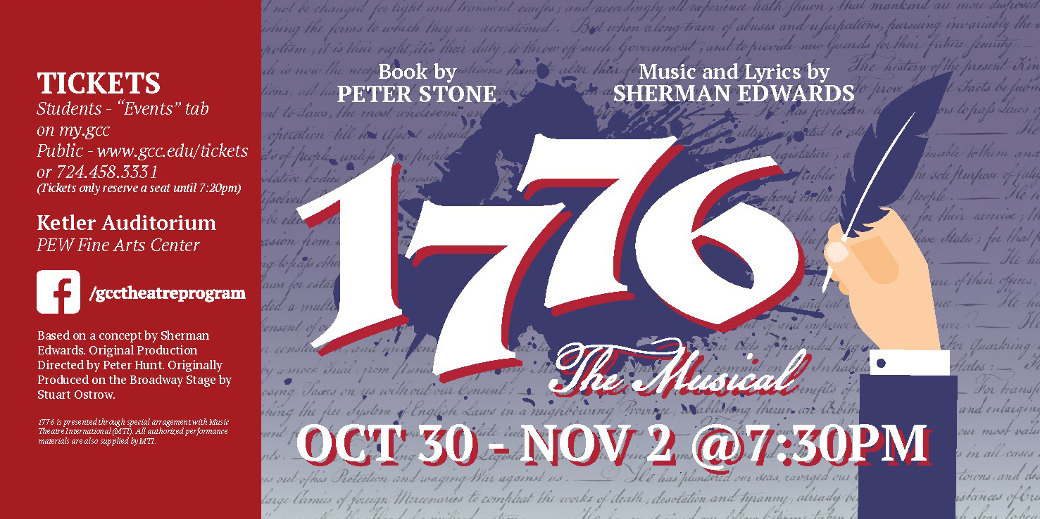 Theatre Program presents ‘1776’ with a twist