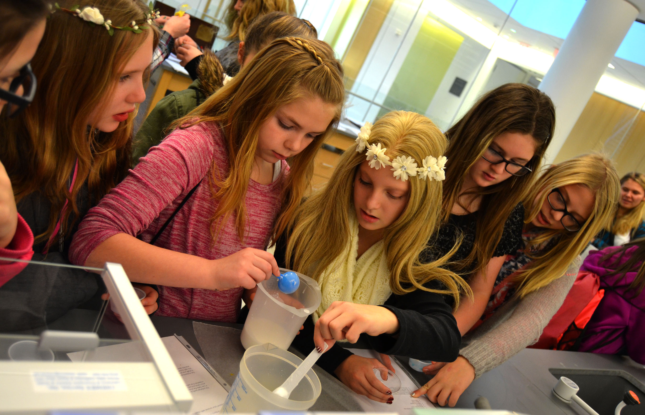 College hosts Women in STEM summit for area students