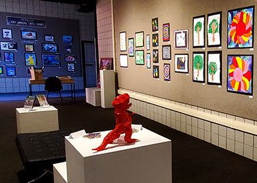On-campus art gallery showcases Very Special Arts