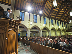 Chapel programming focuses on Christian formation
