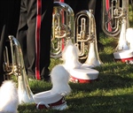 College hosting High School Marching Band Festival