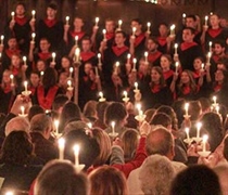Traditional Christmas Candlelight Service brightens season