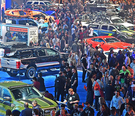 Students learn about auto industry at aftermarket expos