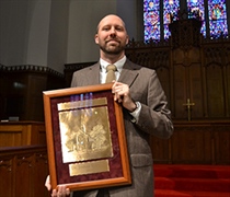 Joshua Drake named Professor of the Year