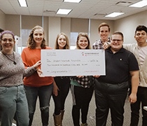 eCommerce class project generates money for charities