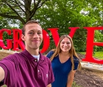 Class of '22 senior gift installed on upper campus