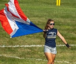 Wolverine Marching Band is on the move