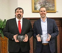 Graeser, Briggs named Campus-Community award winners