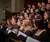 Concert and Touring choirs take on ‘Mass in C Major’