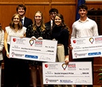 Students take top prizes at Elevator Pitch Competition