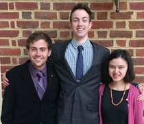 Students present papers at faith and history conference