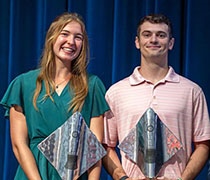 Bennett, Dunlap earn Sportswoman, Sportsman of Year