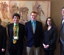 History majors present papers, win honors at conference