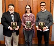 Three profs earn 2025 Faculty Excellence Awards
