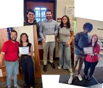 Faculty, students, staff recognized as first-year advocates