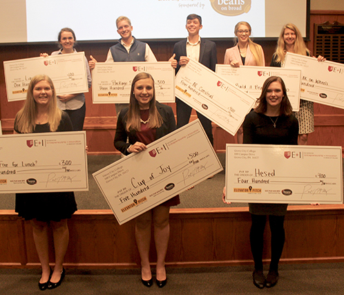 Elevator Pitch Competition Inspires And Energizes Grove City College