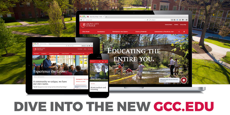 College launches new gcc.edu website