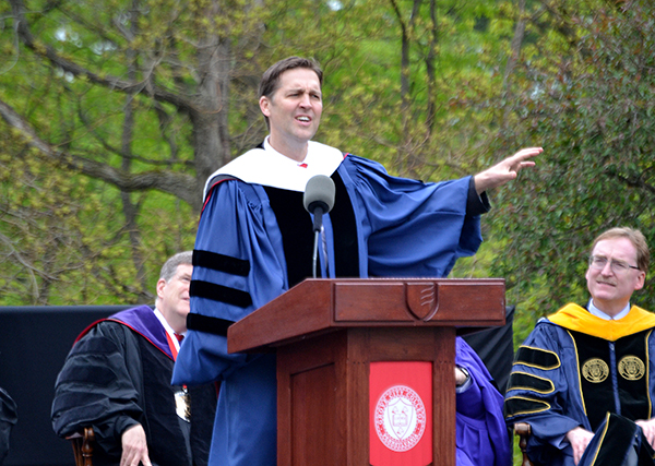 Sasse addresses Grove City College Class of 2019