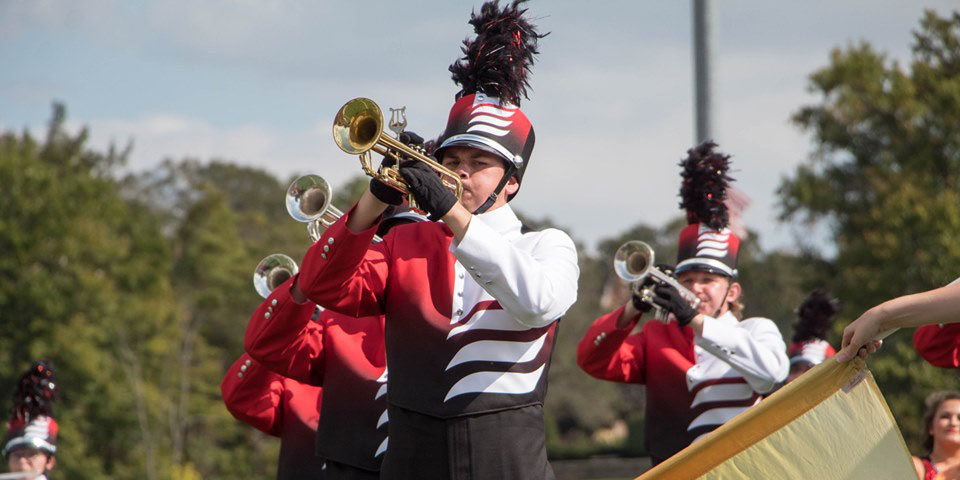 Wolverine Marching Band hosts festival on campus