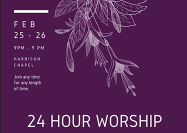 Students organize 24-hour worship marathon