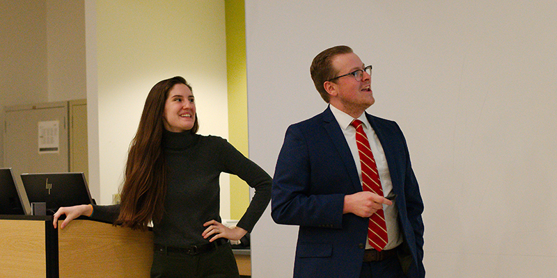 Chemistry alums share graduate experience with current students