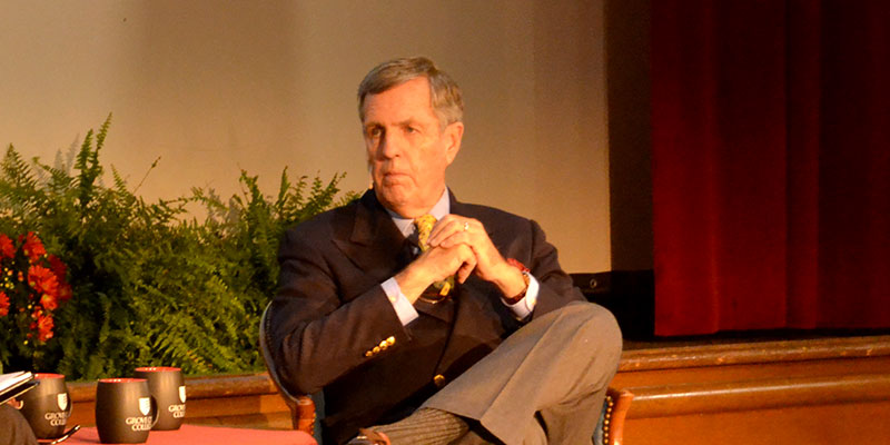 Veteran newsman Brit Hume to talk about press and free society