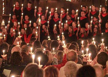 College Christmas events celebrate the reason for the season