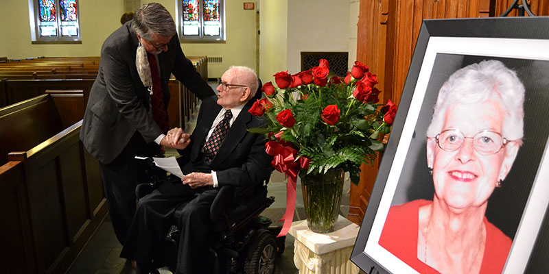 Top Stories #7 - College mourns beloved administrator Nancy (Lee ’54) Paxton