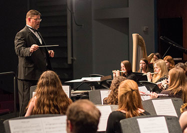 Concert features Band and Wind Ensemble