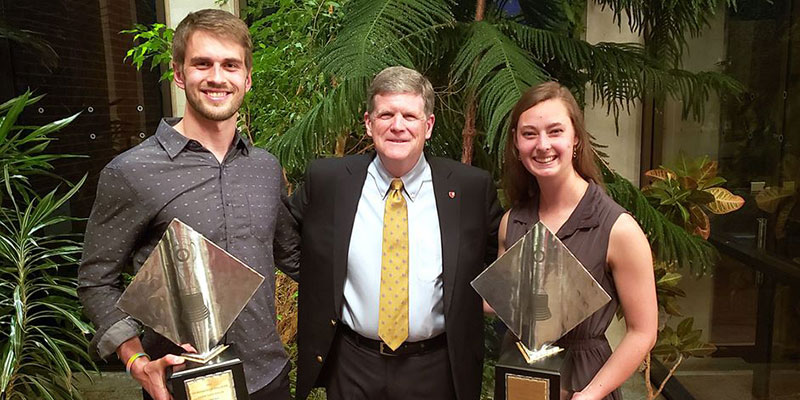 Cody Gustafson, Tirzah Lloyd earns top sports awards