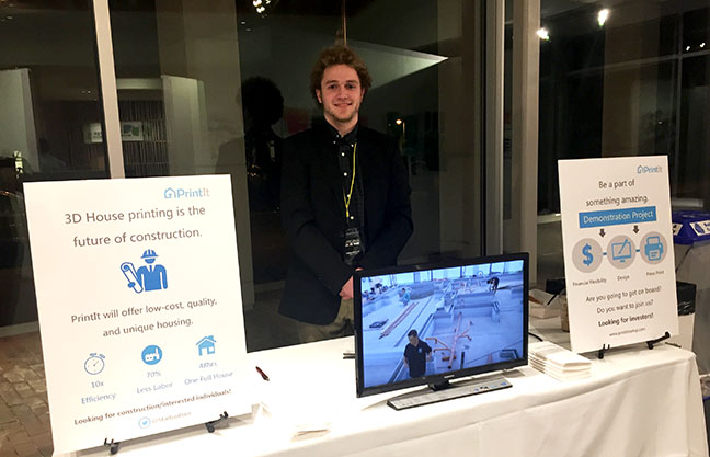 Student’s innovative pitch attracts startup accelerator’s attention