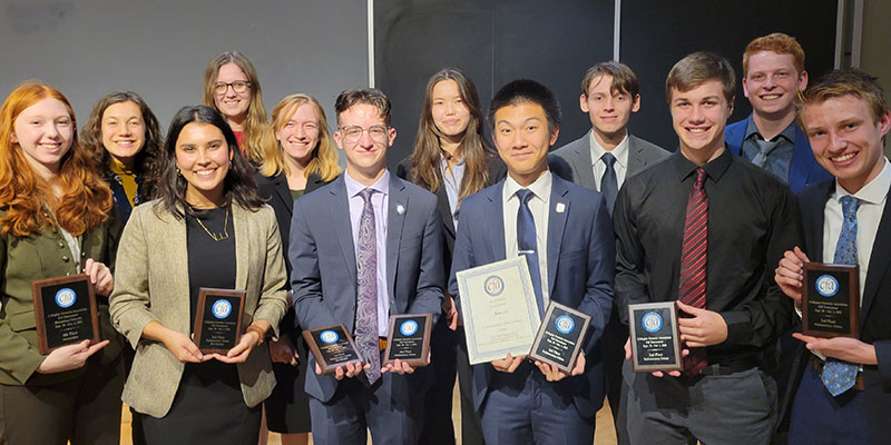 Debaters make their mark at forensics tournament