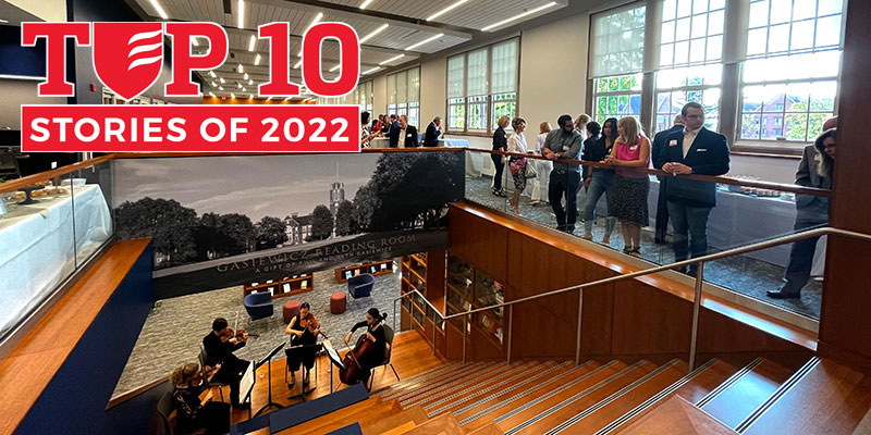 Top Stories of 2022 # 1 College rededicates library after $9 million renovation