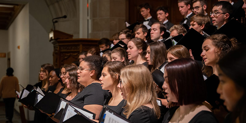 Concert and Touring choirs take on ‘Mass in C Major’