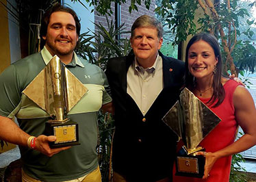 Vezzosi, LePre earn Sportswoman, Sportsman of Year