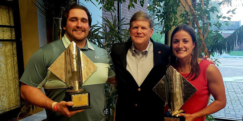 Vezzosi, LePre earn Sportswoman, Sportsman of Year