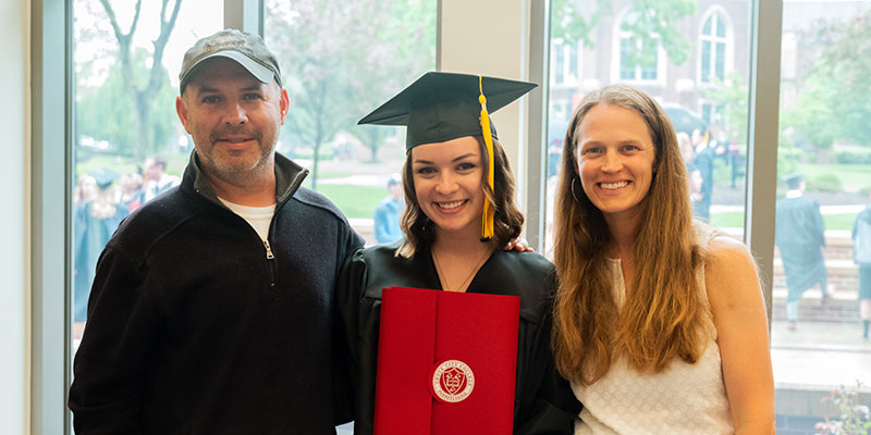 2023 graduate comes full circle on Commencement Day