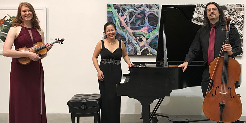 Dana Piano Trio kicks off fall Showcase Series season
