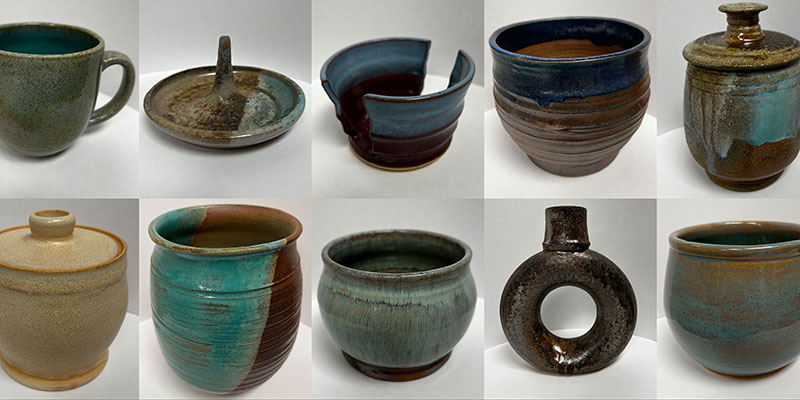 ‘Pots and Practicality’ features area artist's work