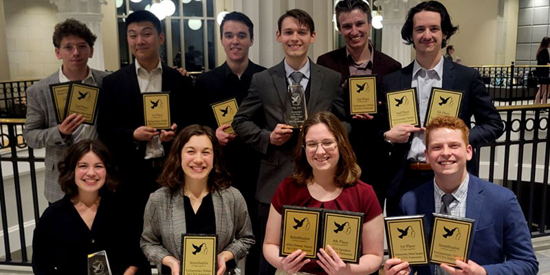 Debate team captures three national titles in Nashville