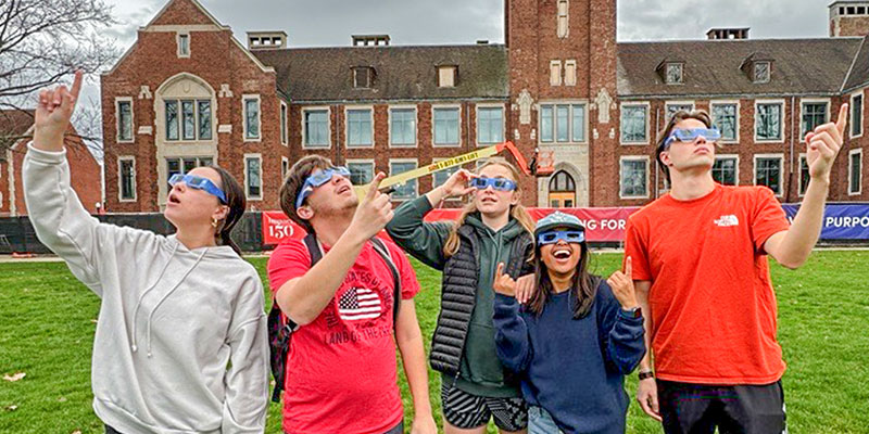 GCC Physics hosts viewing of rare total solar eclipse