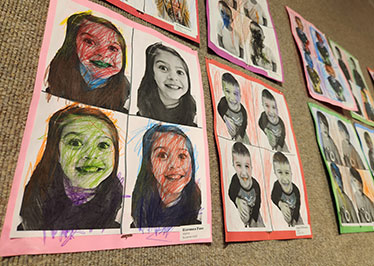 Preschool art show provides lesson in art history, education