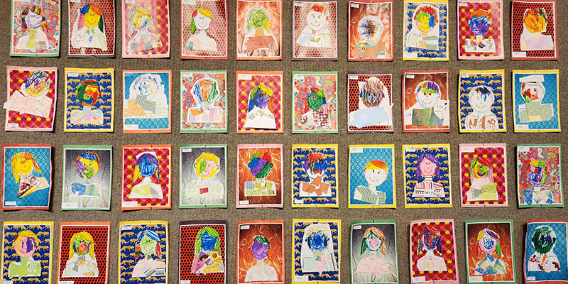 Preschool art show provides lesson in art history, education