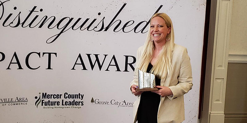 Archivist Walczak honored with Under 40 impact award