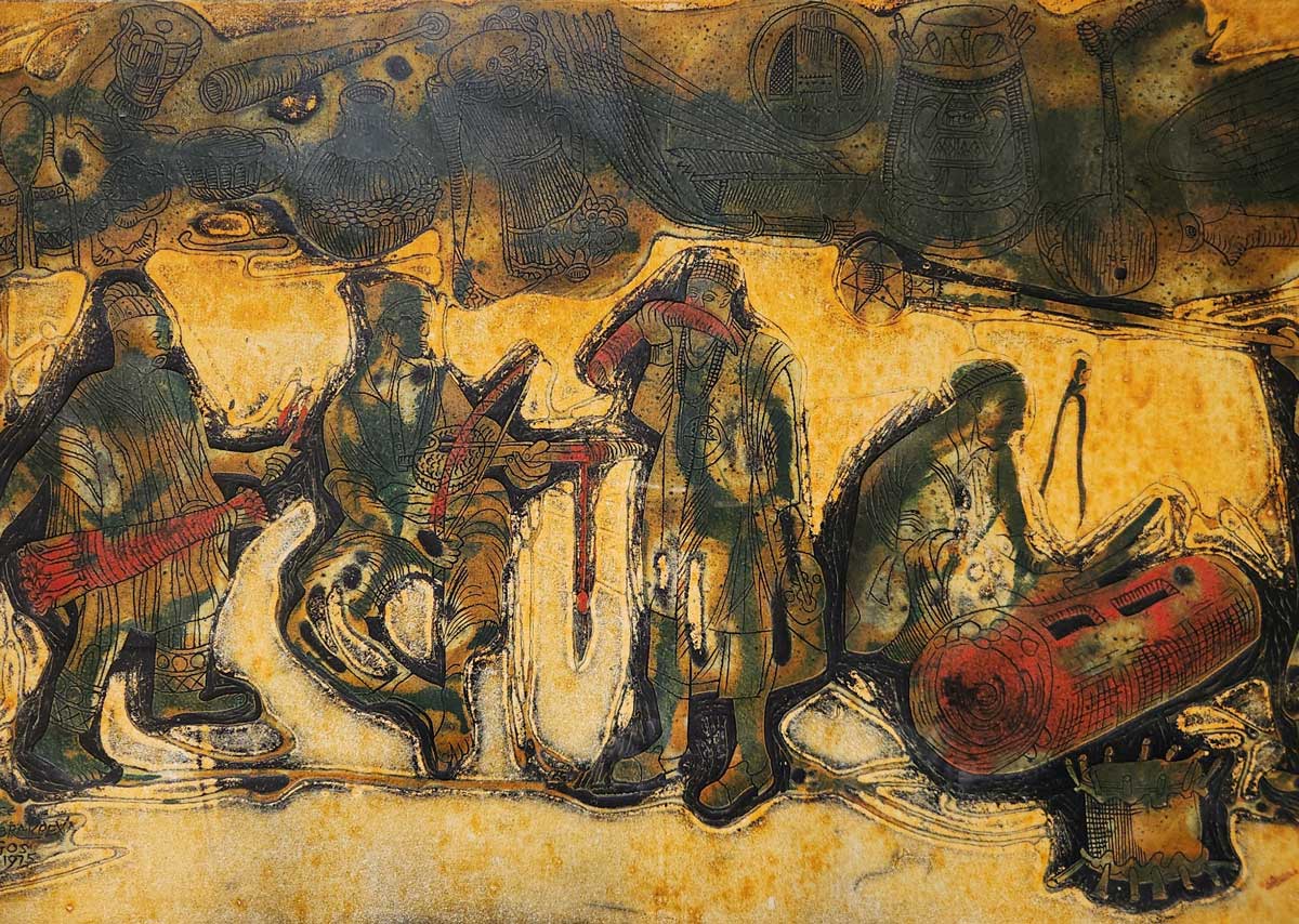 Gallery features acclaimed Nigerian artist, African folk art