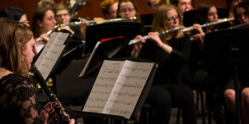 Fall concert features symphony, chamber, and wind ensembles