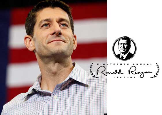 Ronald Reagan Lecture features former speaker Paul Ryan