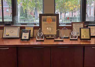 Education honorary wins chapter excellence award