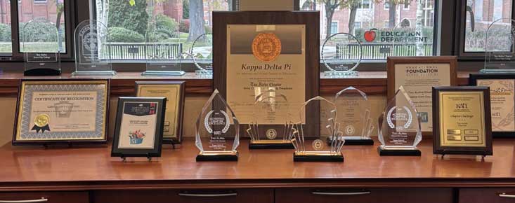 Education honorary wins chapter excellence award