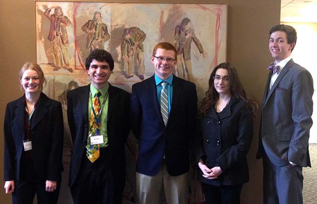 History majors present papers, win honors at conference